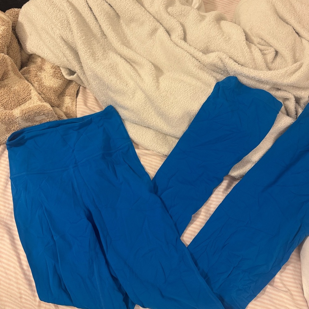 lululemon athletica Blue Leggings Flare